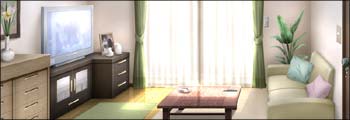 団地の部屋(リビング)